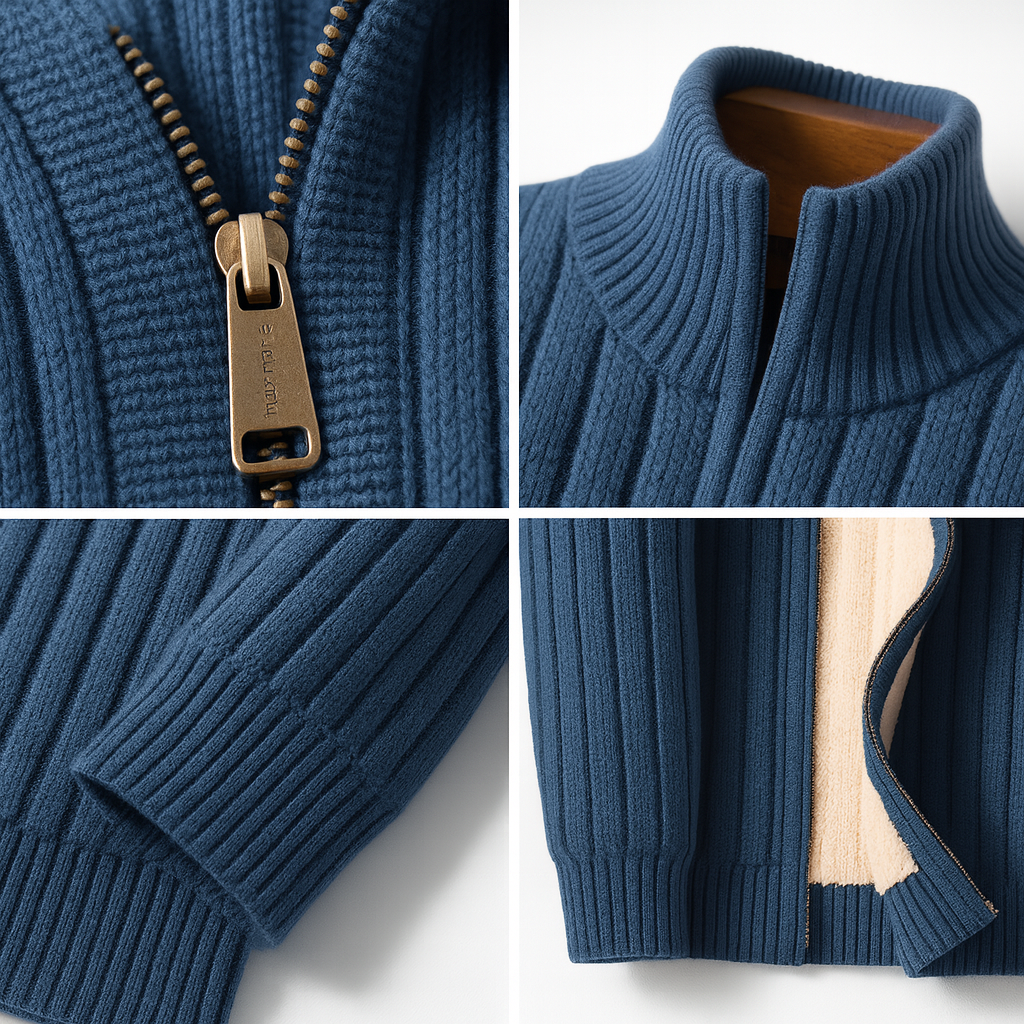 Durello | Elegant Zip Gilet